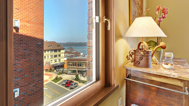 鋁包木門窗實(shí)拍