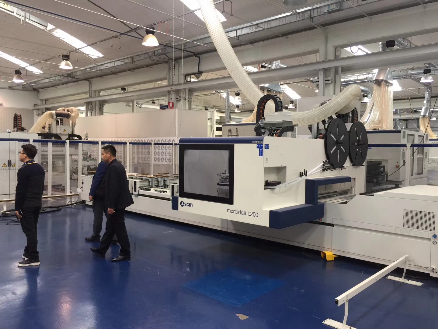 SCM集團車間一角